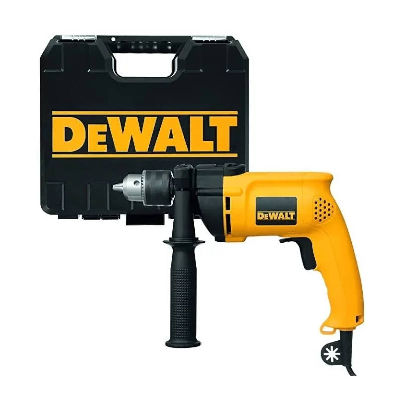 290794-8.webp Furadeira de Impacto 1/2" 800W 220V c/ MALETA DW508SKB2 - DEWALT - ST - Imagem 1