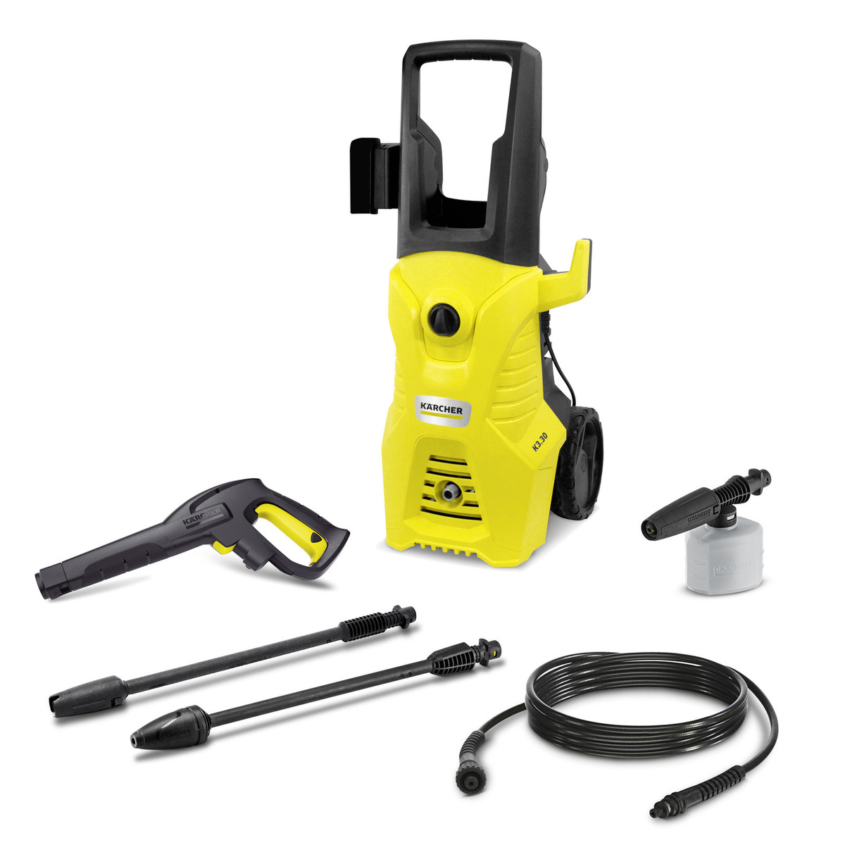 K3.30.jpg Lavadora de Alta Pressão1700W K3.30 1885 Psi 220V 19942210 motor de indução - KARCHER - Imagem 1