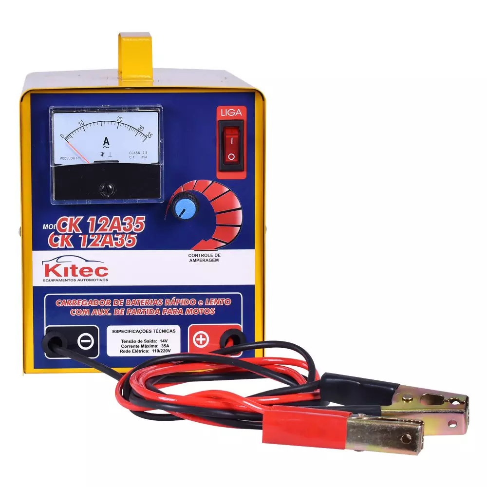 carregador-de-bateria-12v-150-amp-ck12a35-kitec-bivolt_3_1530042183.webp Carregador de Bateria CK 12A35A - KITEC - ST - Imagem 1