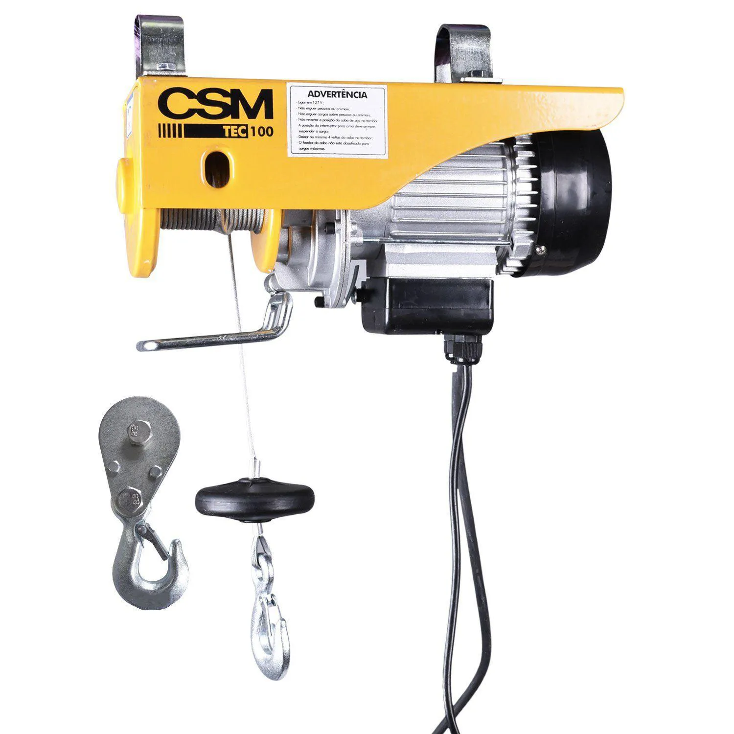 guincho_eletrico_tec_100_200_kgf_monofasico_sem_cacamba_csm_8253_2_b81e55af04e0de27af3b28c16ba71263.webp Guincho Elétrico Coluna 100/200KG MONO 220V TEC-100 SEM CACAMBA 71000257 - CSM - Imagem 1